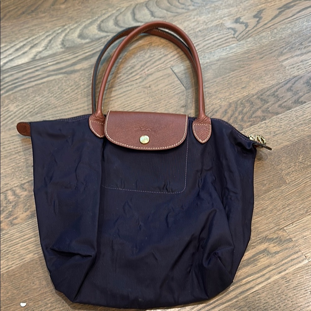 Elegant Black and Brown Tote Bag